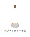 OASIS * COLGANTE LED 12W ORO - DIMABLE TRIAC